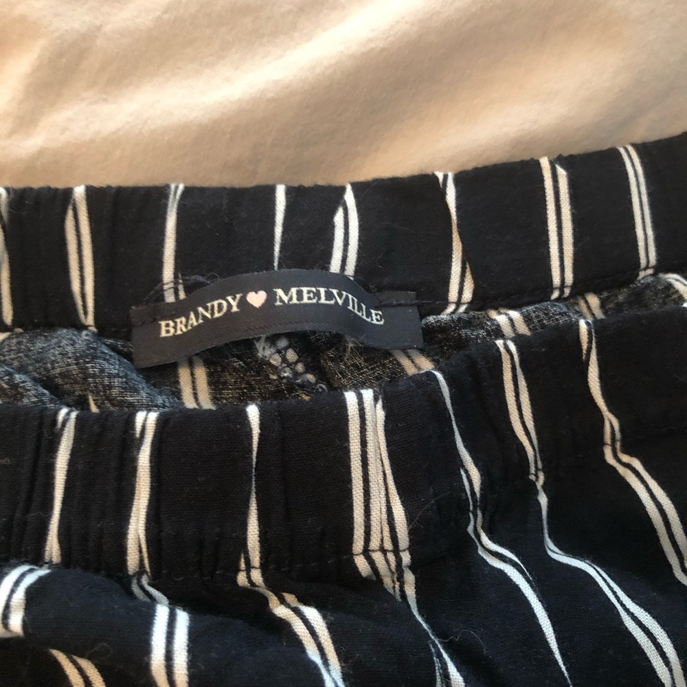 brandy melville striped pants